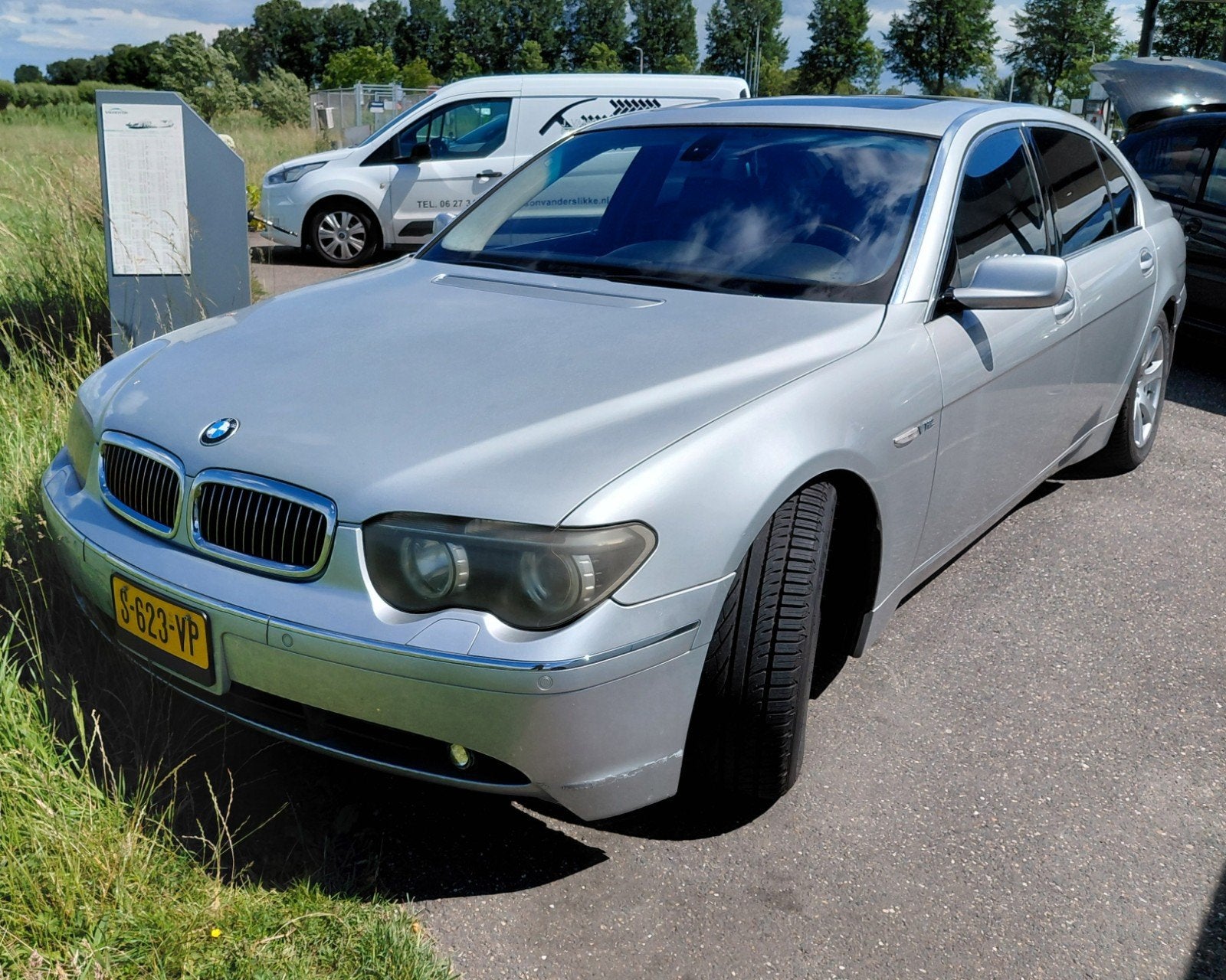 BMW 760 LI V12 lang, Automaat, 12 cilinders, 4 stoelen, 5972 cc