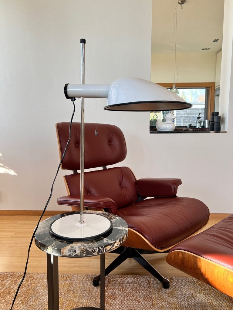 Vintage Fagerhult Victor Bureaulamp Wit | In Prachtige Staat, Bureaulamp, Wit, Ophalen of Verzenden, Zo goed als nieuw
