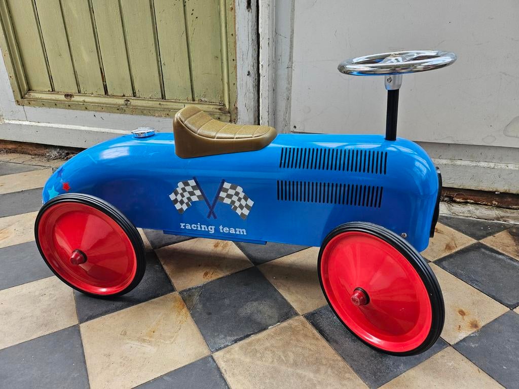 Retro Vintage loopwagen loopauto, Ophalen, Gebruikt, Loopvoertuig