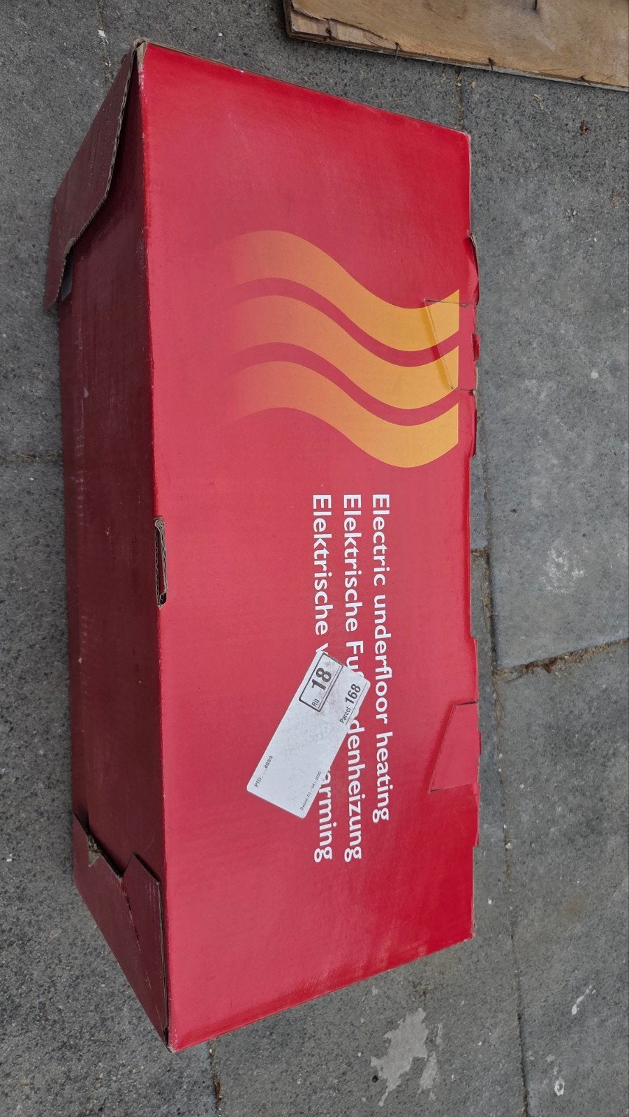 Elektrische vloerverwarming, Ophalen, Gebruikt, Minder dan 30 cm, Overige typen