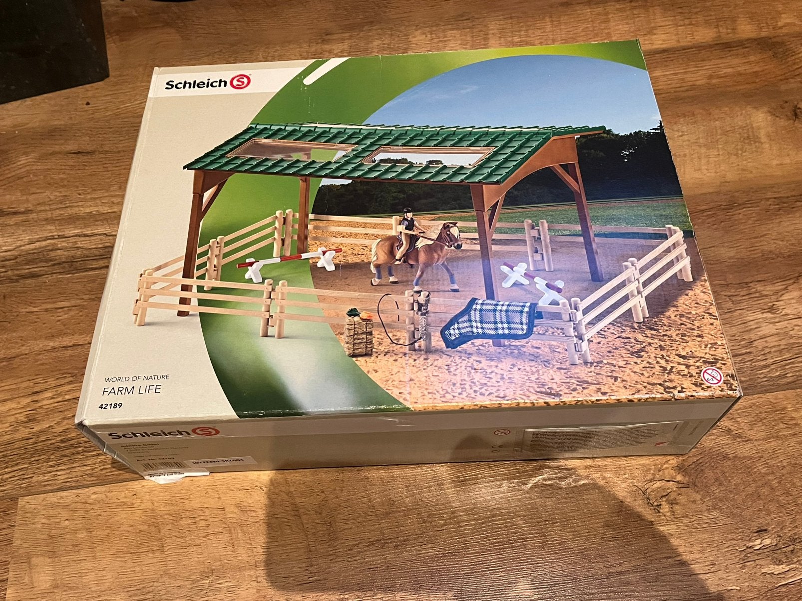 Schleich 42189 buitenbak/ manege, Ophalen of Verzenden, Zo goed als nieuw
