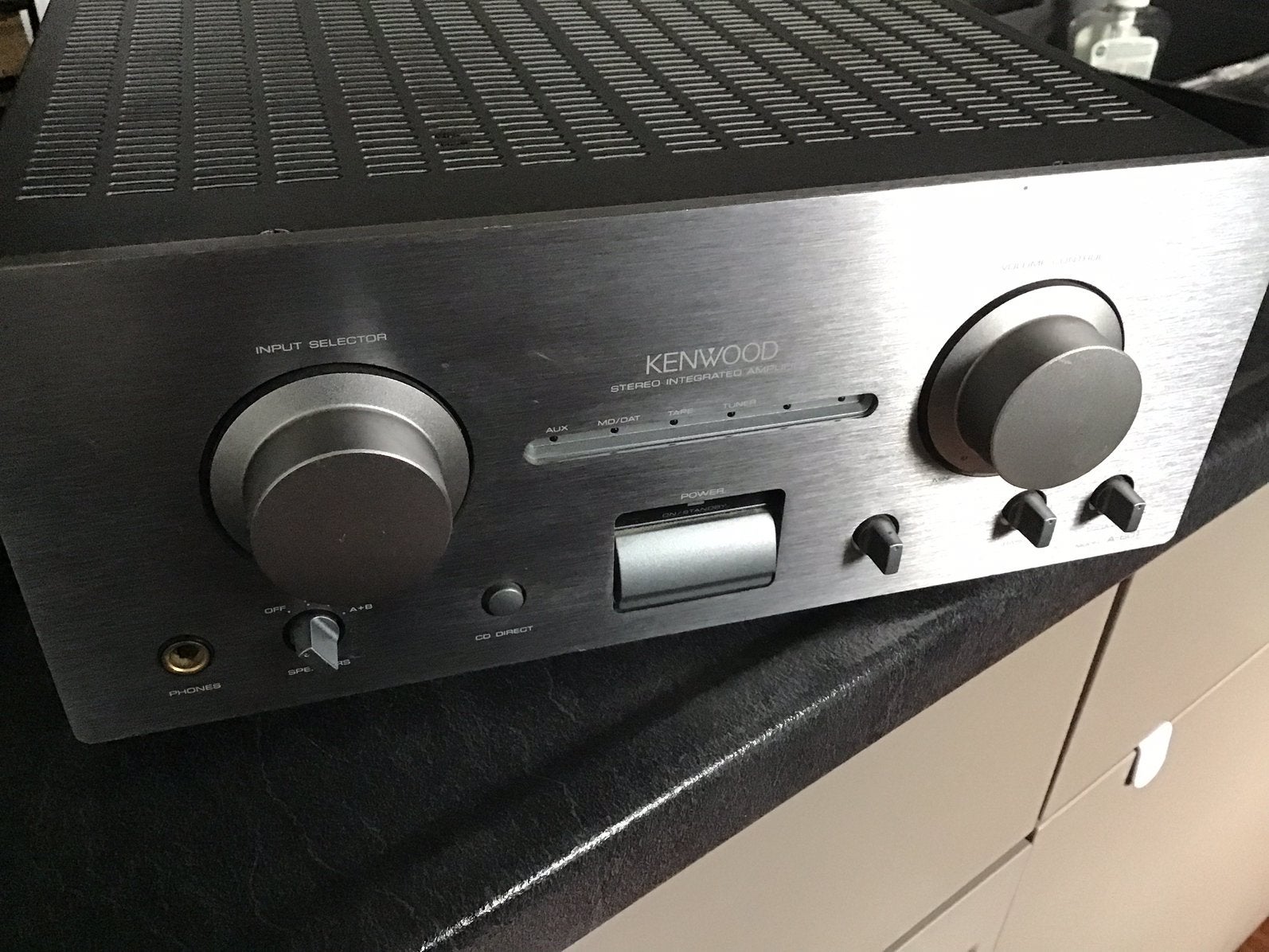Midi Kenwood versterker, Audio, Tv en Foto, Versterkers en Receivers, Ophalen of Verzenden