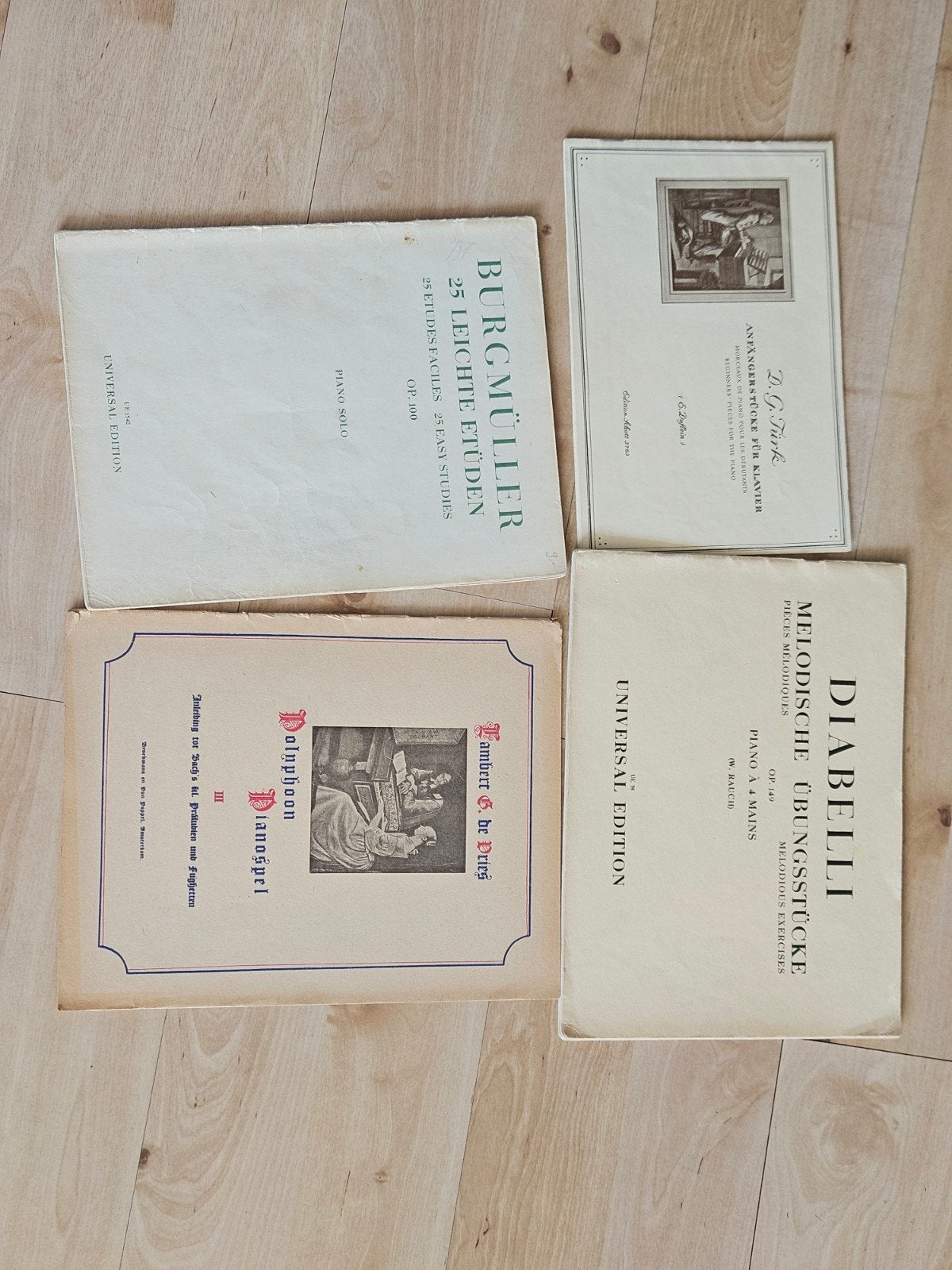 Partituren Klassieke Pianomuziek - Diverse Componisten, Ophalen of Verzenden, Les of Cursus, Klassiek, Piano