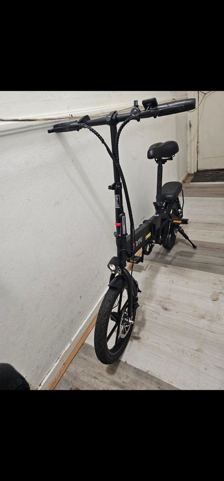 DYU Opvouwbare Elektrische Fiets - Compact en Handig, Ophalen of Verzenden