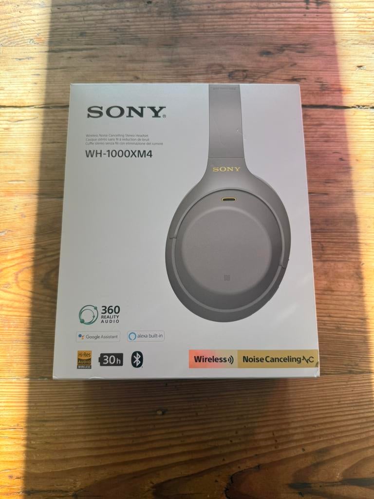 Sony WH-1000XM4 draadloze noise cancelling koptelefoon, Ophalen of Verzenden, Zo goed als nieuw, Sony, Draadloos