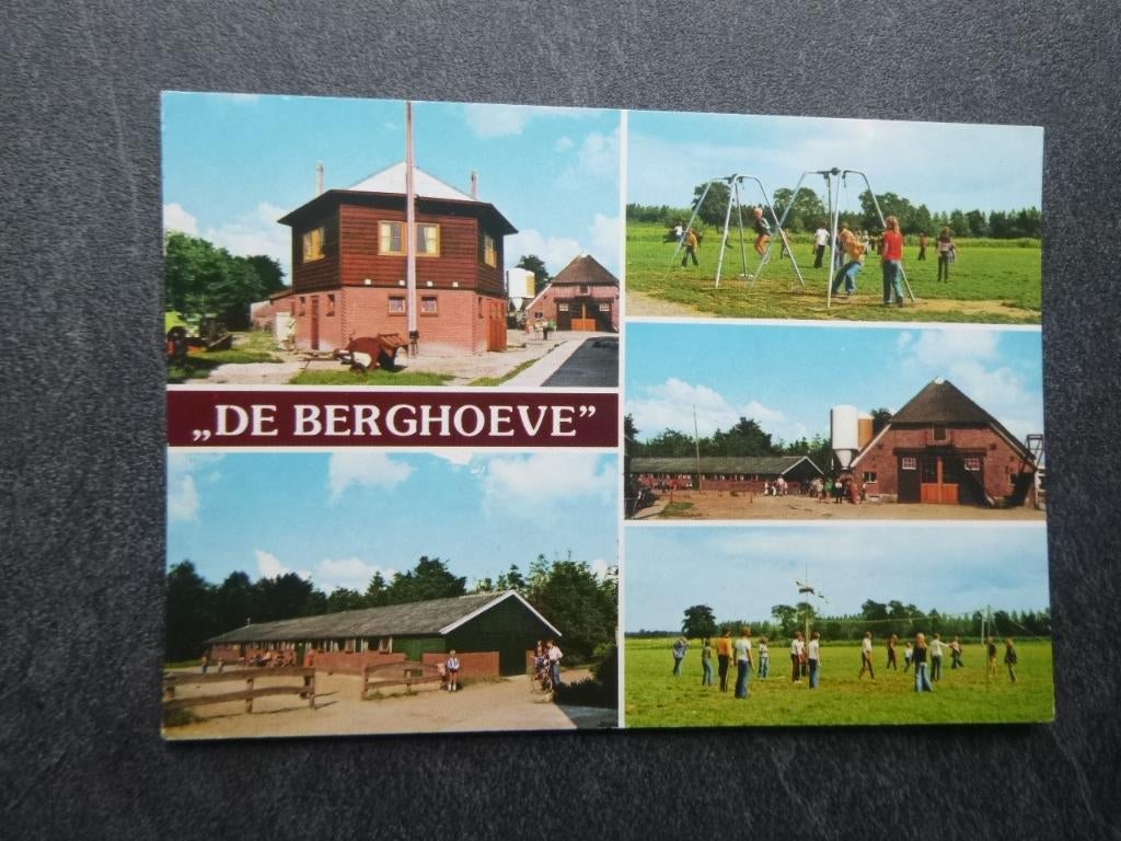Epe, kampeerboerderij de Berghoeve, Verzenden, 1980 tot heden, Gelopen, Gelderland