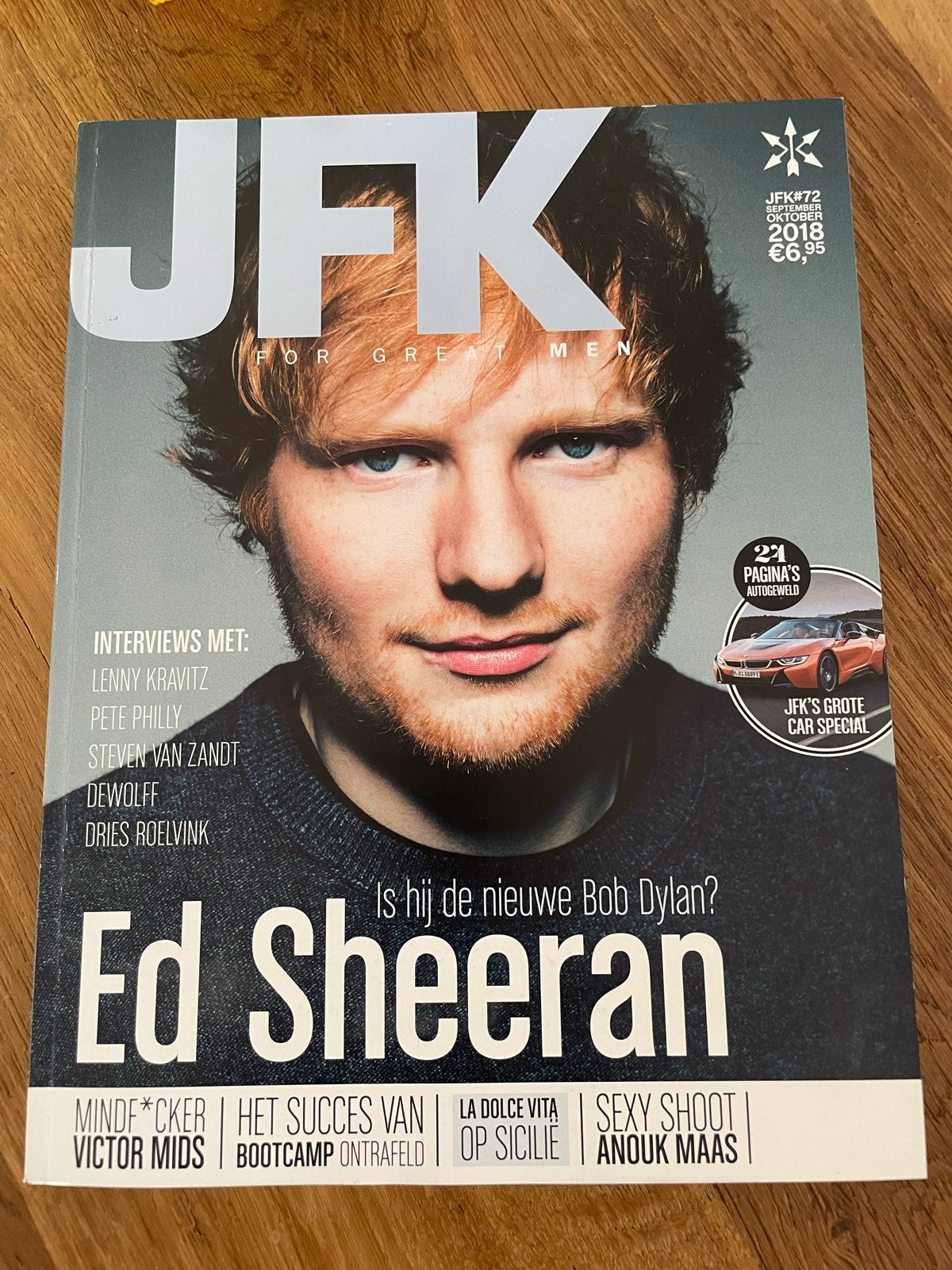 JFK Magazine #72 -- Septembe/Oktober 2018, Ophalen of Verzenden, Zo goed als nieuw, Overige typen
