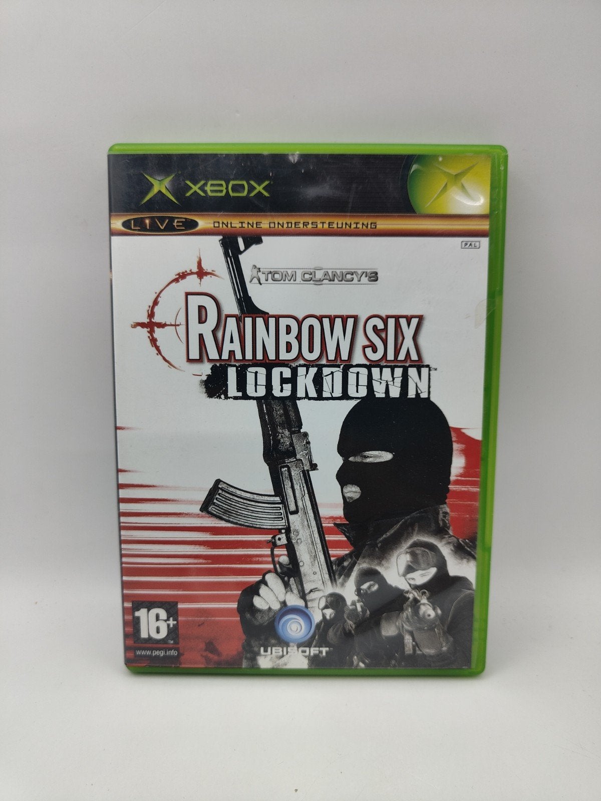 Tom Clancy's Rainbow Six Lockdown Xbox Classic, Online, Gebruikt, Shooter, 1 speler