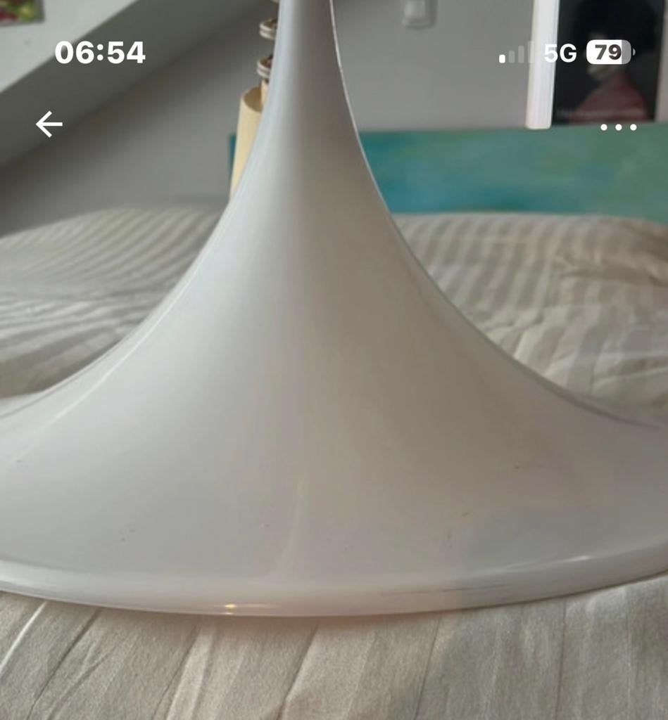Vintage Heksenhoed hanglamp, Ophalen of Verzenden, Gebruikt