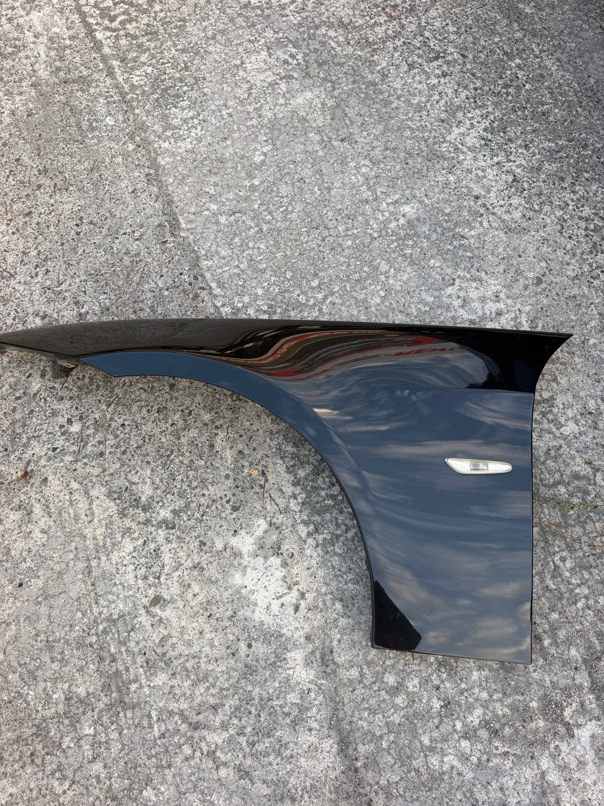Spatbord links BMW E91 pre-facelift Black Sapphire schwarz, Auto-onderdelen, Ophalen, Gebruikt, Links, Spatbord