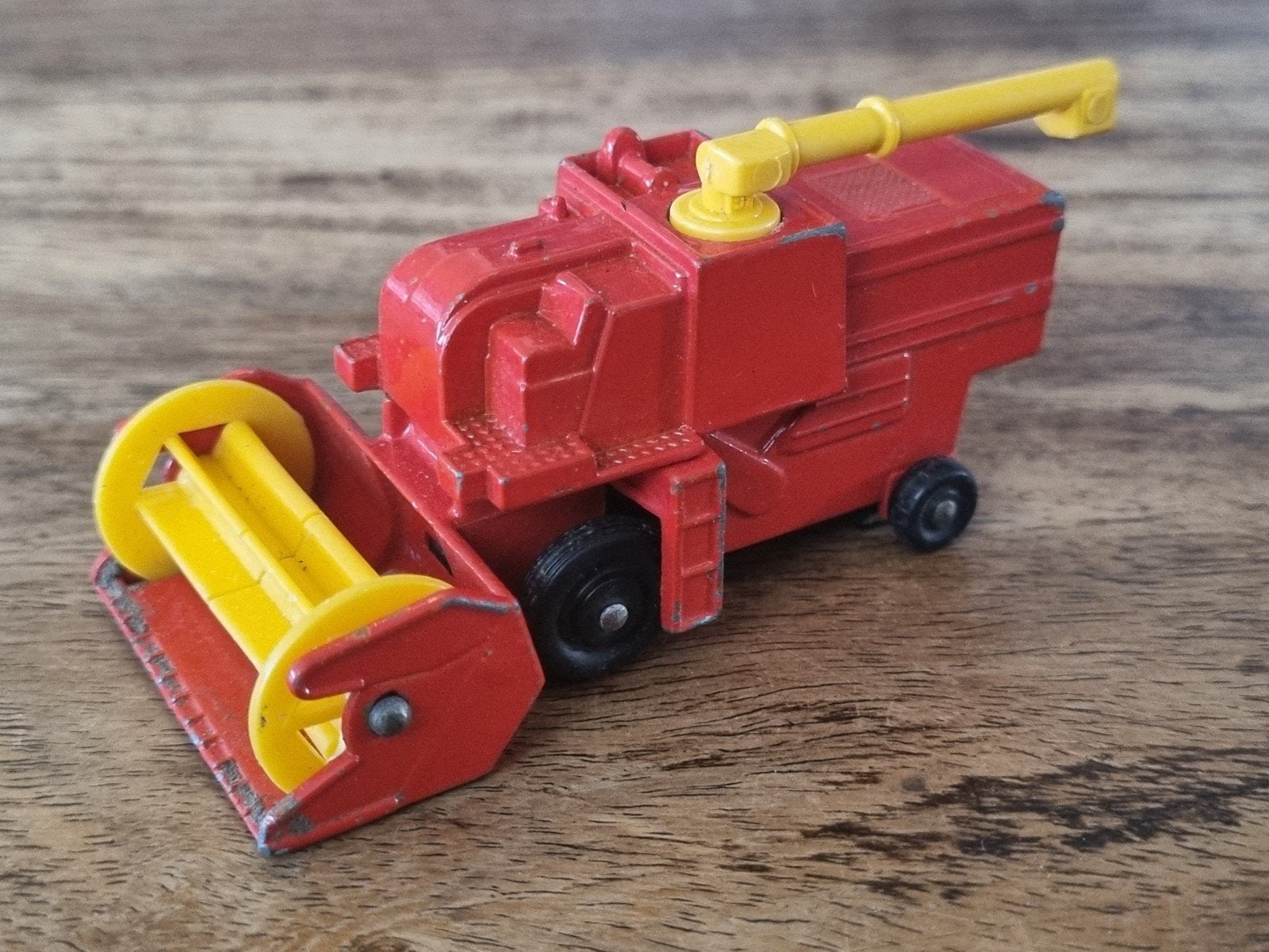 Matchbox No. 51 Combine Harvester uit 1977, Ophalen of Verzenden, Gebruikt