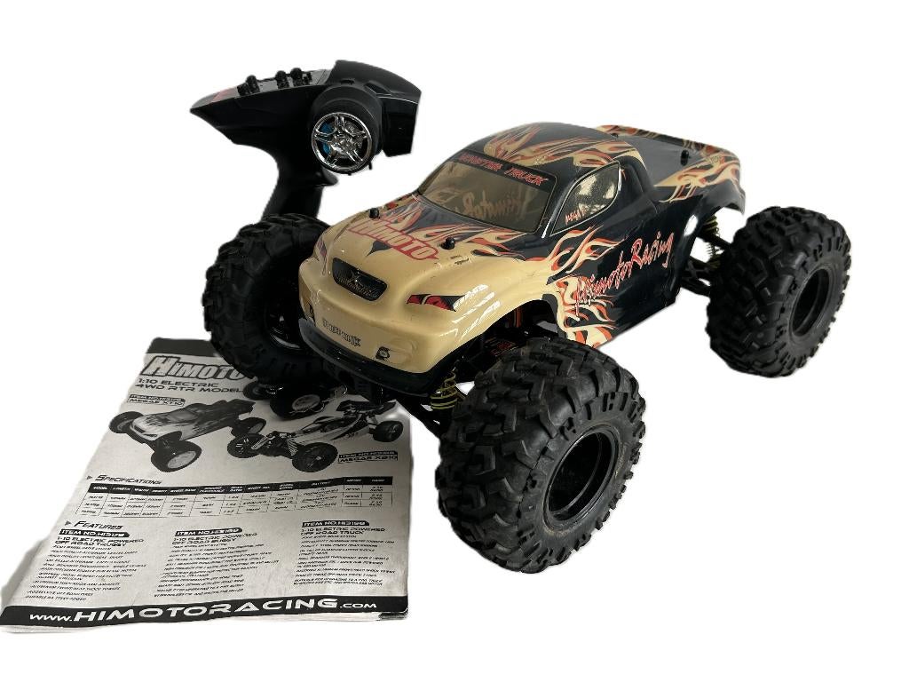 Himoto XT10 4WD 1/10 rc auto, Elektro, Gebruikt, Auto offroad, Ophalen of Verzenden