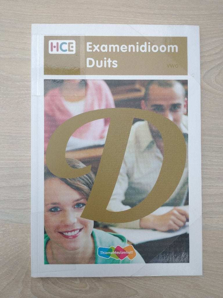 Examenidioom Duits vwo (woordenlijsten HCE), Boeken, VWO, Duits, ThiemeMeulenhoff, Ophalen of Verzenden