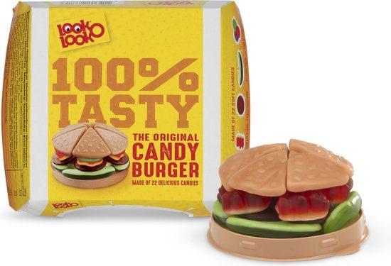 Look O Look Burger - Snoep - 1x130gr - GRATIS VERZENDING, Diversen, Verzenden