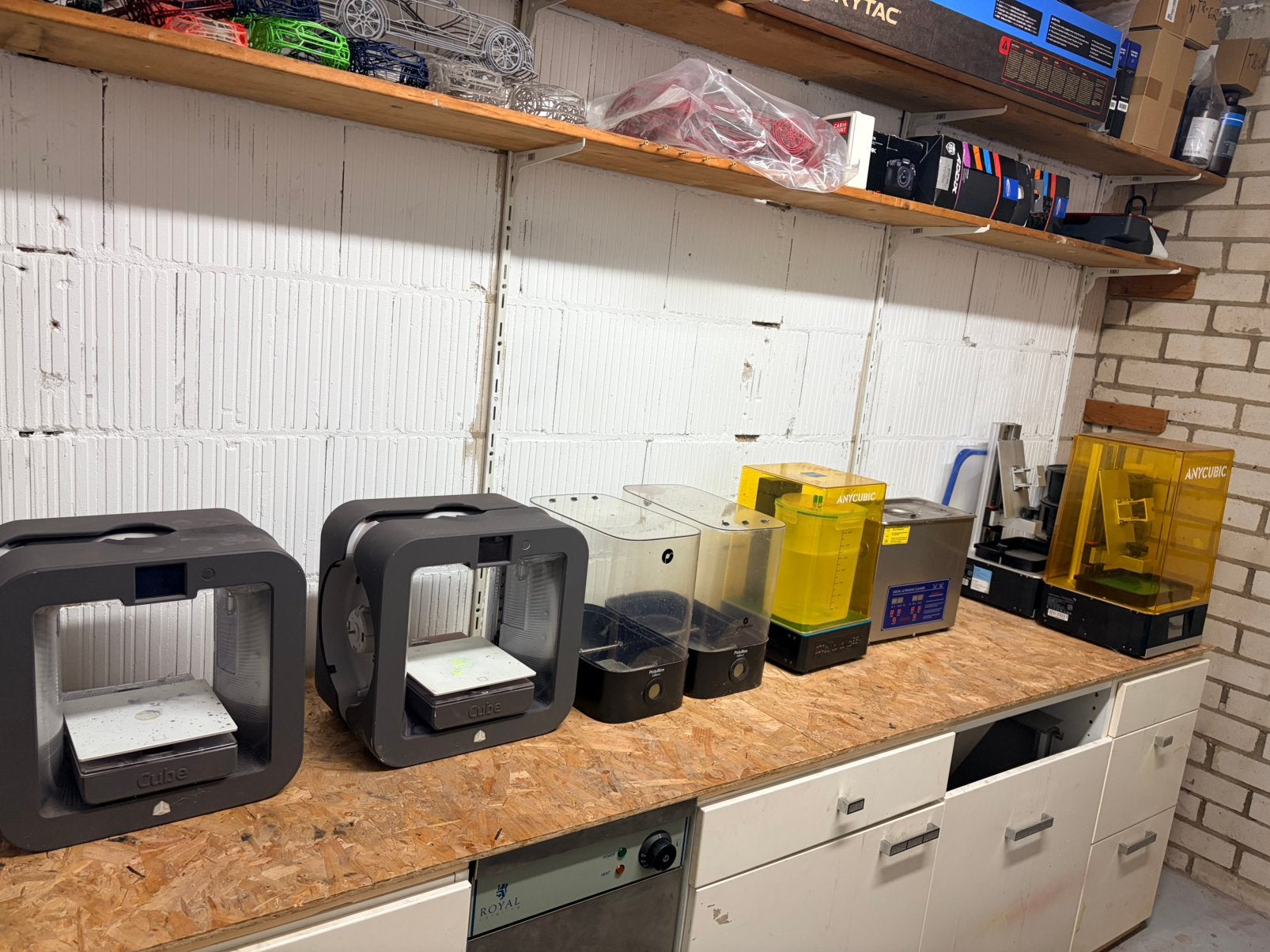 Partij 3d printers, accessoires en onderdelen, Computers en Software, 3D Printers, Ophalen, Niet werkend