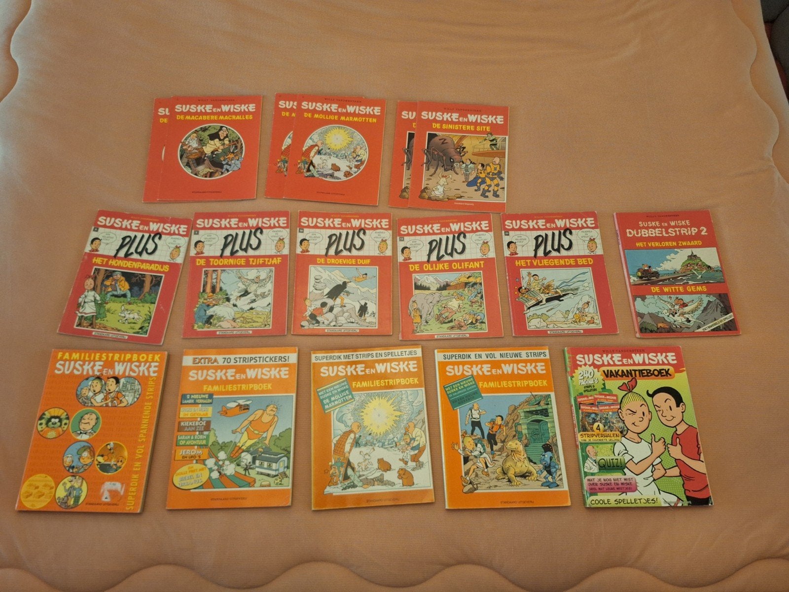 17 suske en wiske stripboeken, Boeken, Stripboeken, Meerdere stripboeken, Ophalen of Verzenden