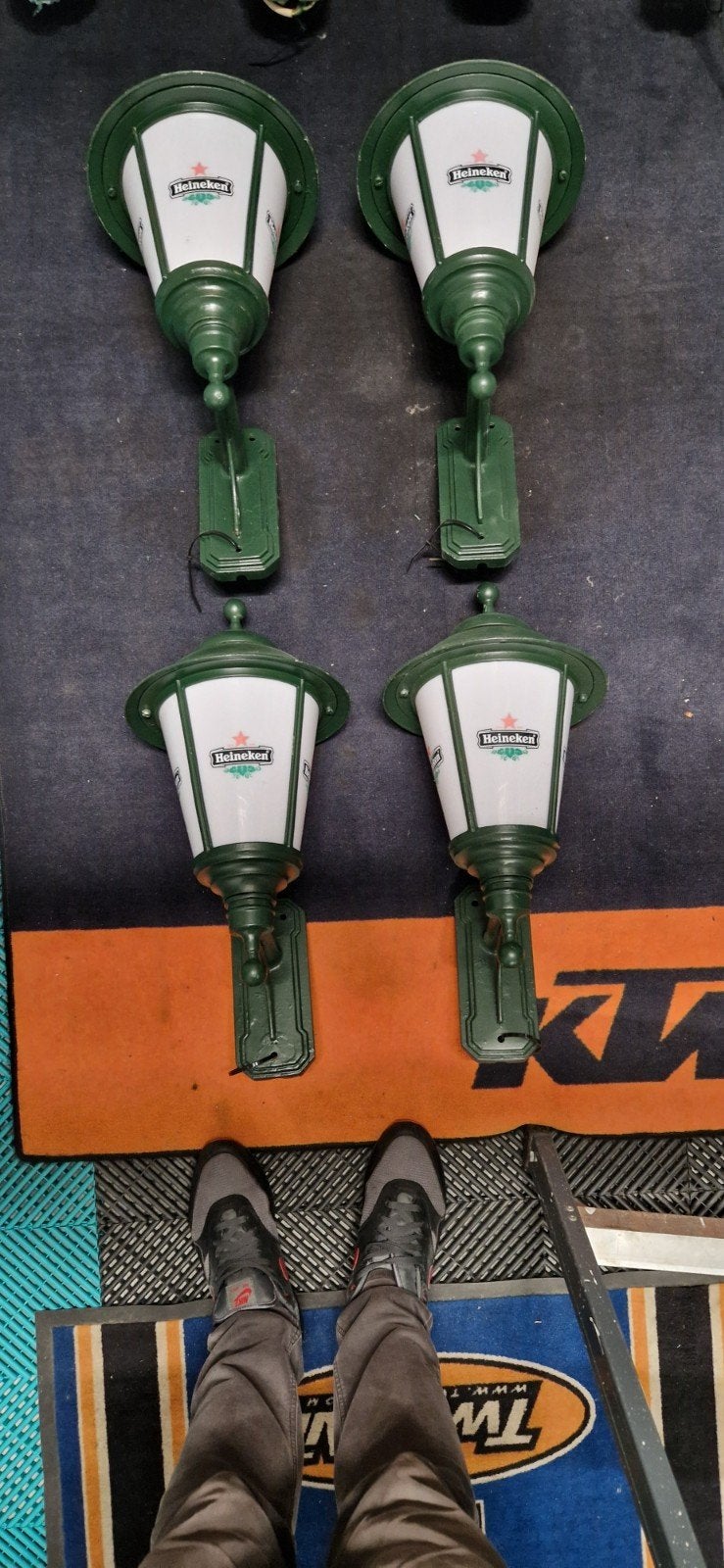 Heineken lampen 4x, Ophalen of Verzenden