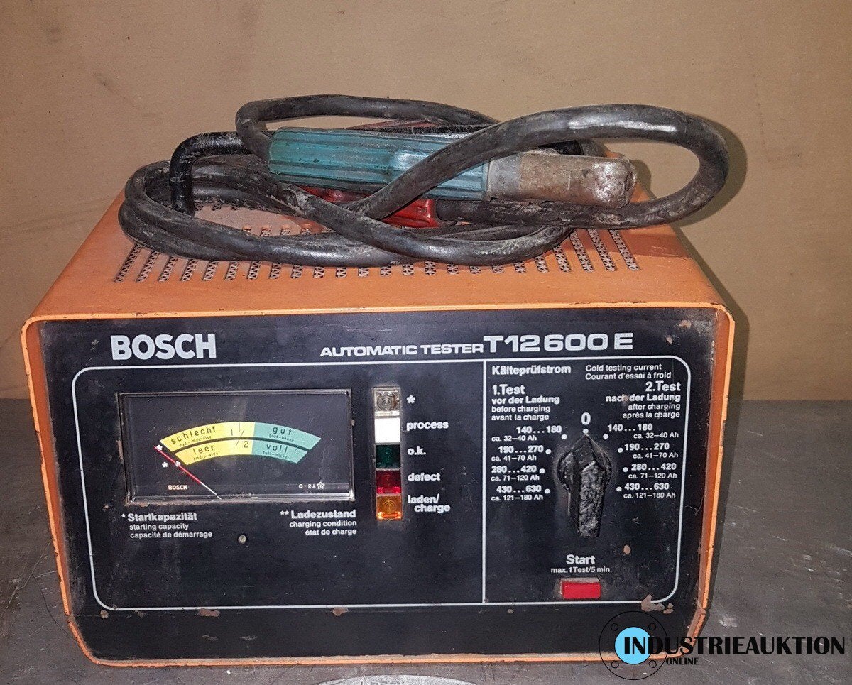 Bosch Accu tester, Ophalen, Gebruikt