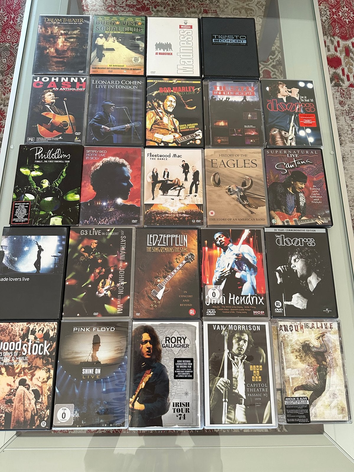 24 Rock en Blues DVD's - Diverse Artiesten, Engels, Alle leeftijden, Ophalen of Verzenden, Zo goed als nieuw