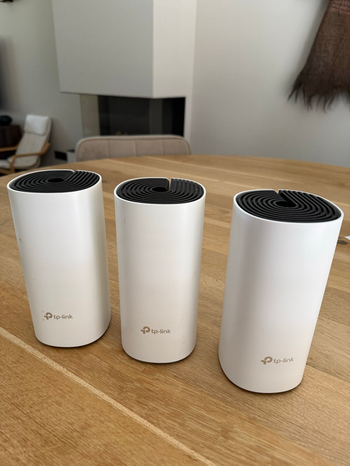 TP-Link Deco M4R Mesh WiFi Systeem (3-pack), Computers en Software, Routers en Modems, Gebruikt, Router, Ophalen of Verzenden