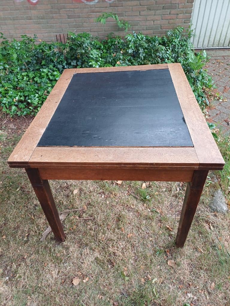 Prachtige vintage uitschuiftafel, jaren '20-'30., Ophalen