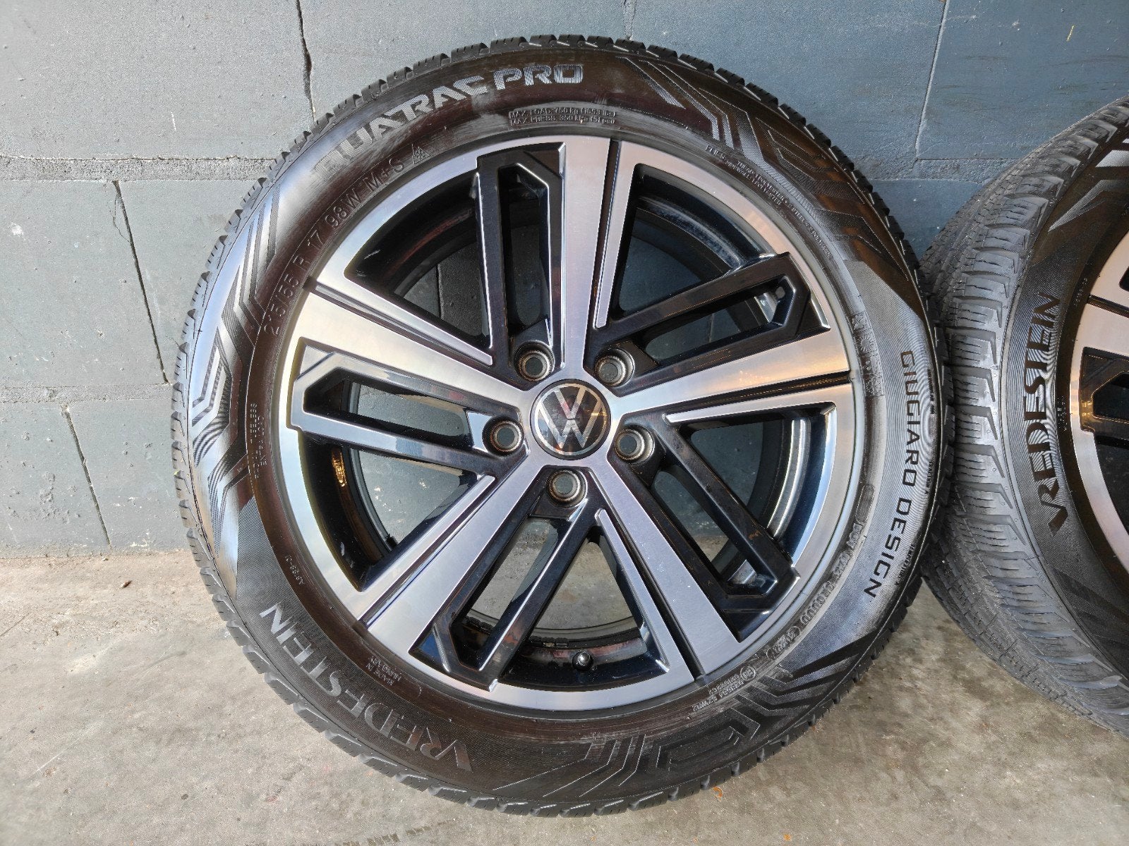 17" Originele VW Caddy V "Colombo" All Season set Vredestein, Ophalen, 215 mm, Banden en Velgen, Nieuw