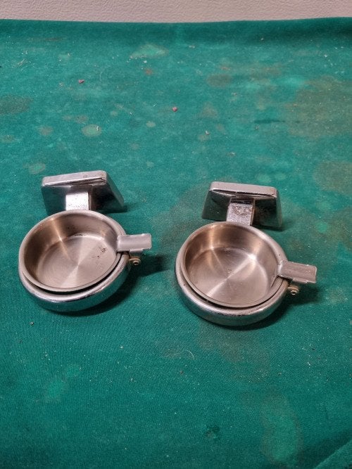 asbakken met houders rvs, Verzamelen, Ophalen of Verzenden, 'T Olde Gre-j, Info@toldegrej.nl, Endepoelstraat 20f Didam