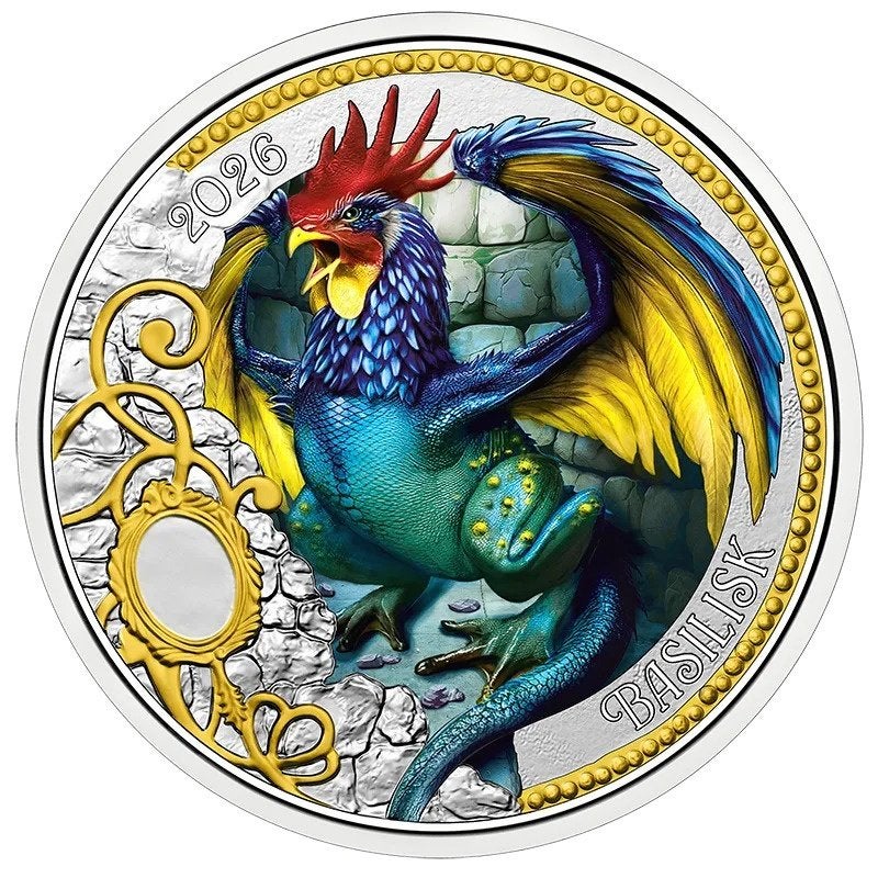 3 Euro Oostenrijk 2026 - Basilisk - UNC, Postzegels en Munten, Verzenden, Oostenrijk, Overige waardes, Losse munt