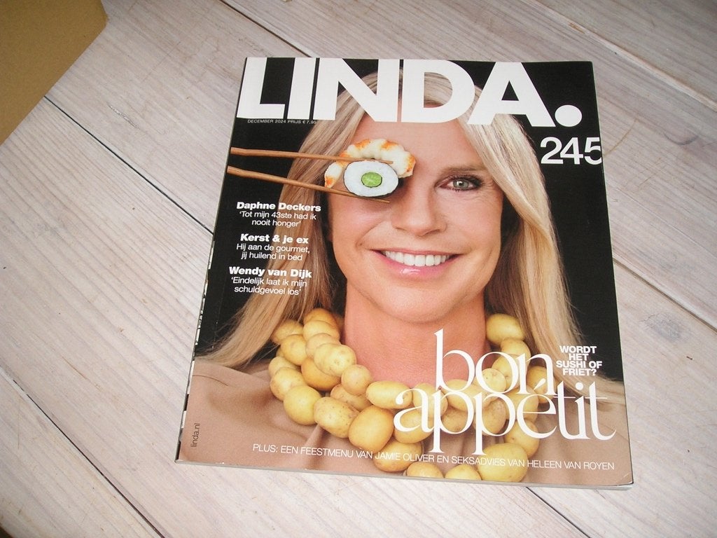 Linda nr. 245 december 2024, Ophalen of Verzenden, Gelezen, Damesbladen