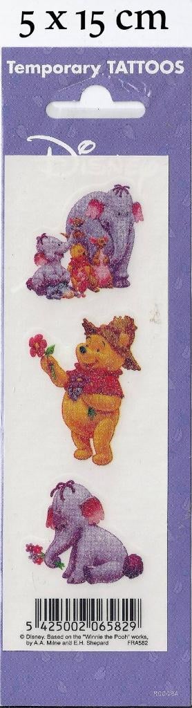 Nr: st30 tattoo sticker winnie the pooh, Verzamelen, Ophalen of Verzenden, Zo goed als nieuw, Overige typen