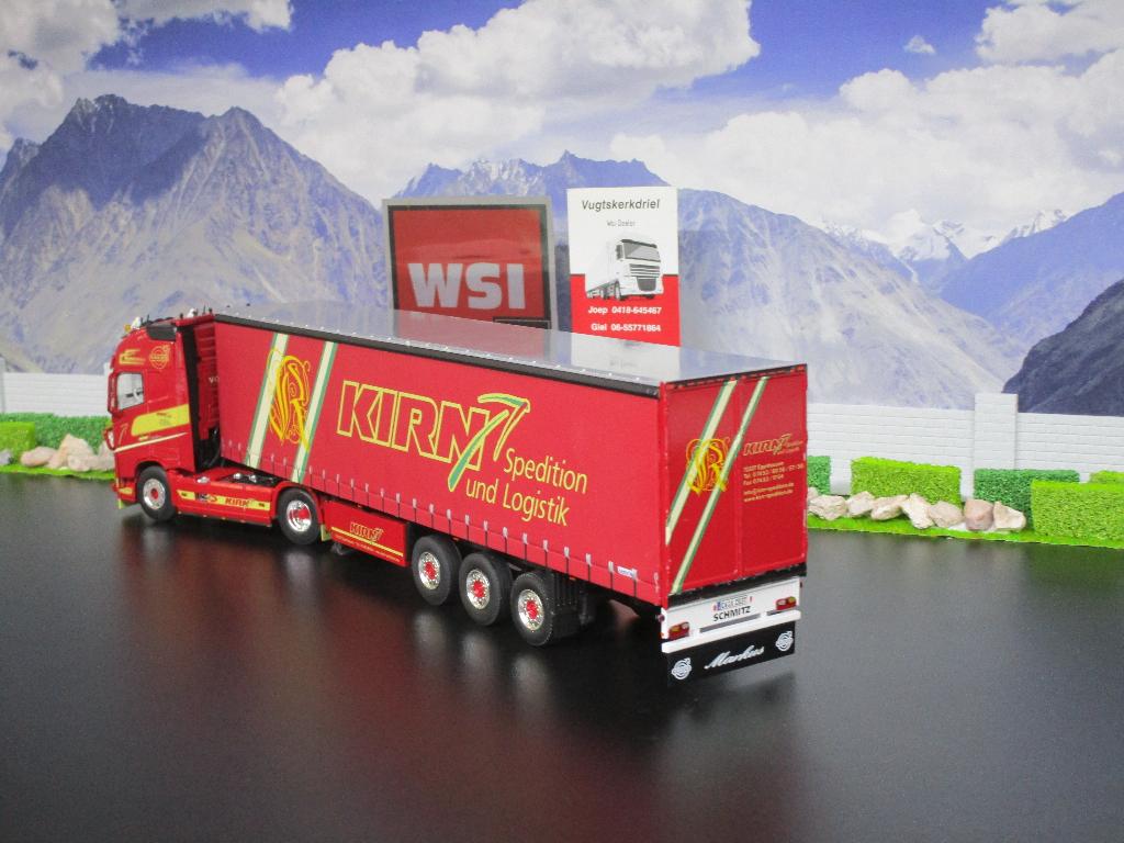 Wsi 01-1753 Volvo FH4 Globetrotter XL , Kirn Spedition, Ophalen, Nieuw, Bus of Vrachtwagen, Wsi