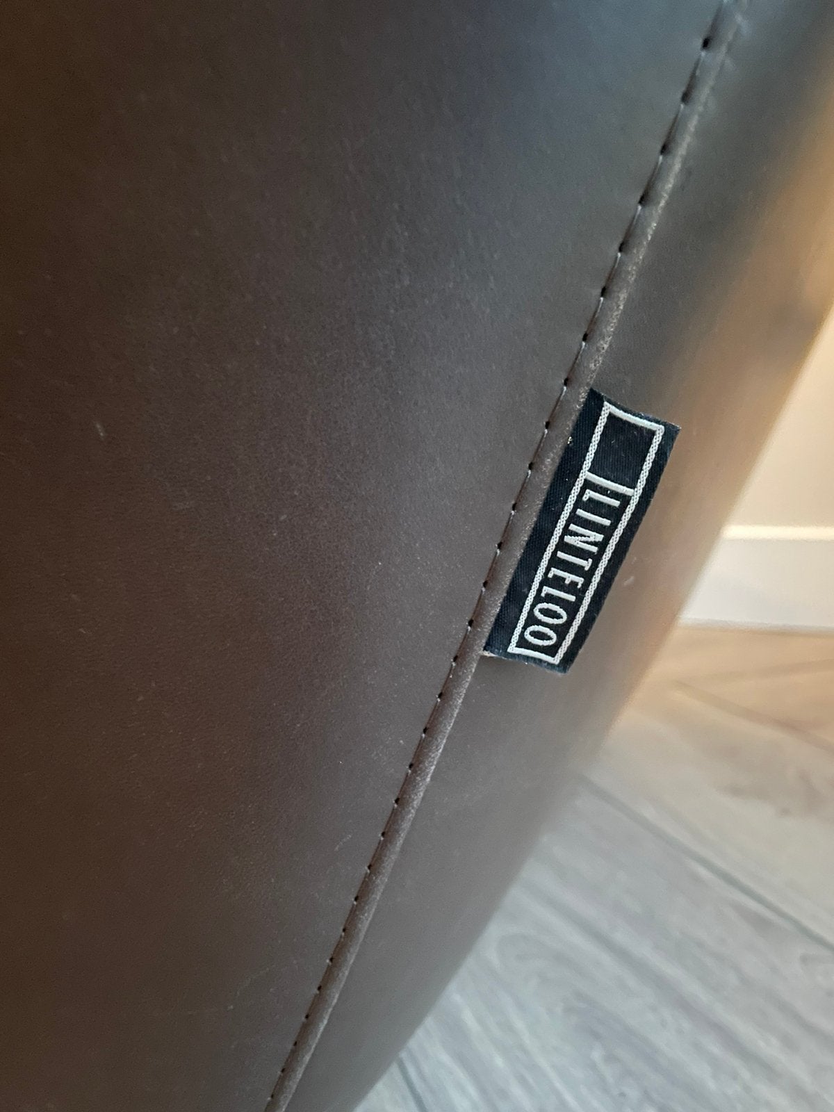 Fauteuil van topmerk Linteloo - leer - scherp geprijsd, Ophalen, Linteloo, Zo goed als nieuw, 100 tot 125 cm