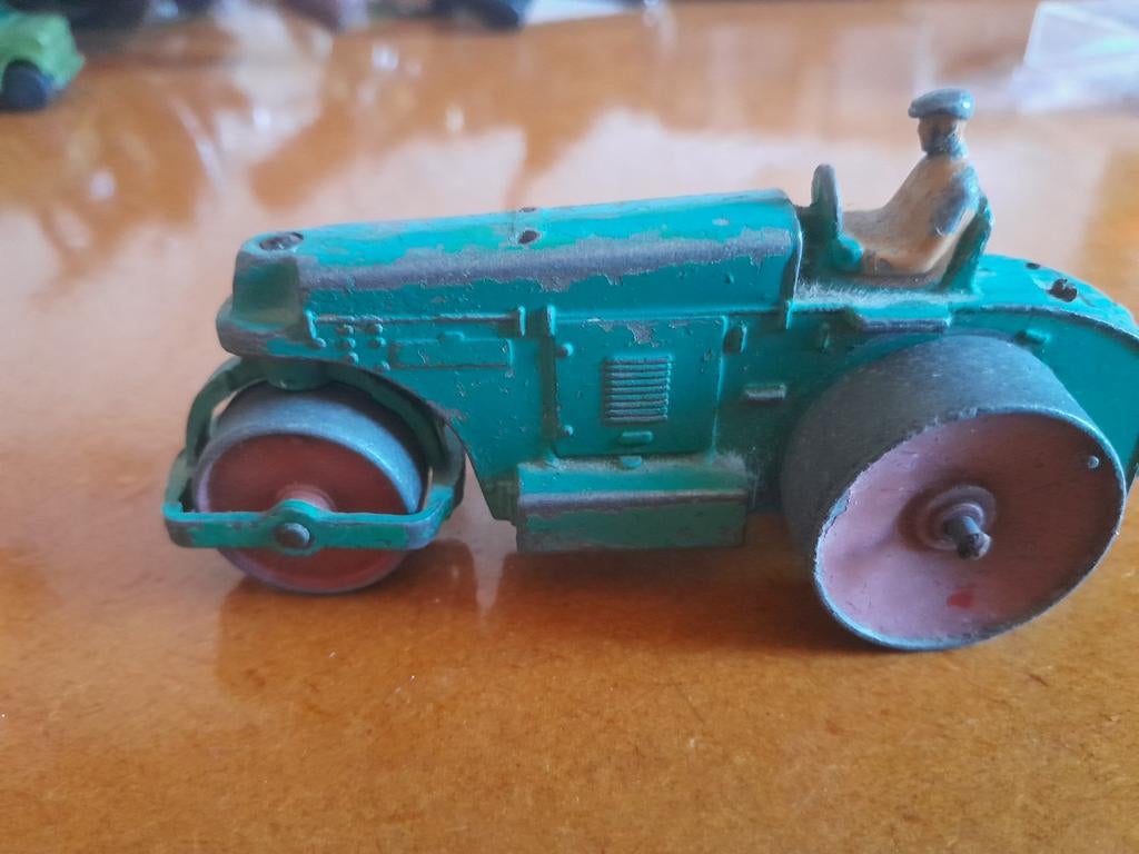 Vintage Dinky Toy Wegenwals - Made in England, Overige merken, Gebruikt, 1:50 of kleiner, Overige typen