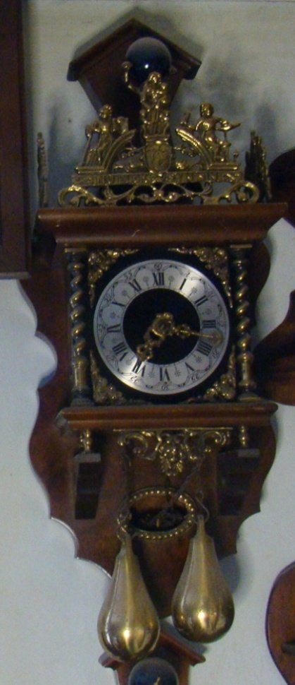 Antieke zaanse klok, Ophalen of Verzenden