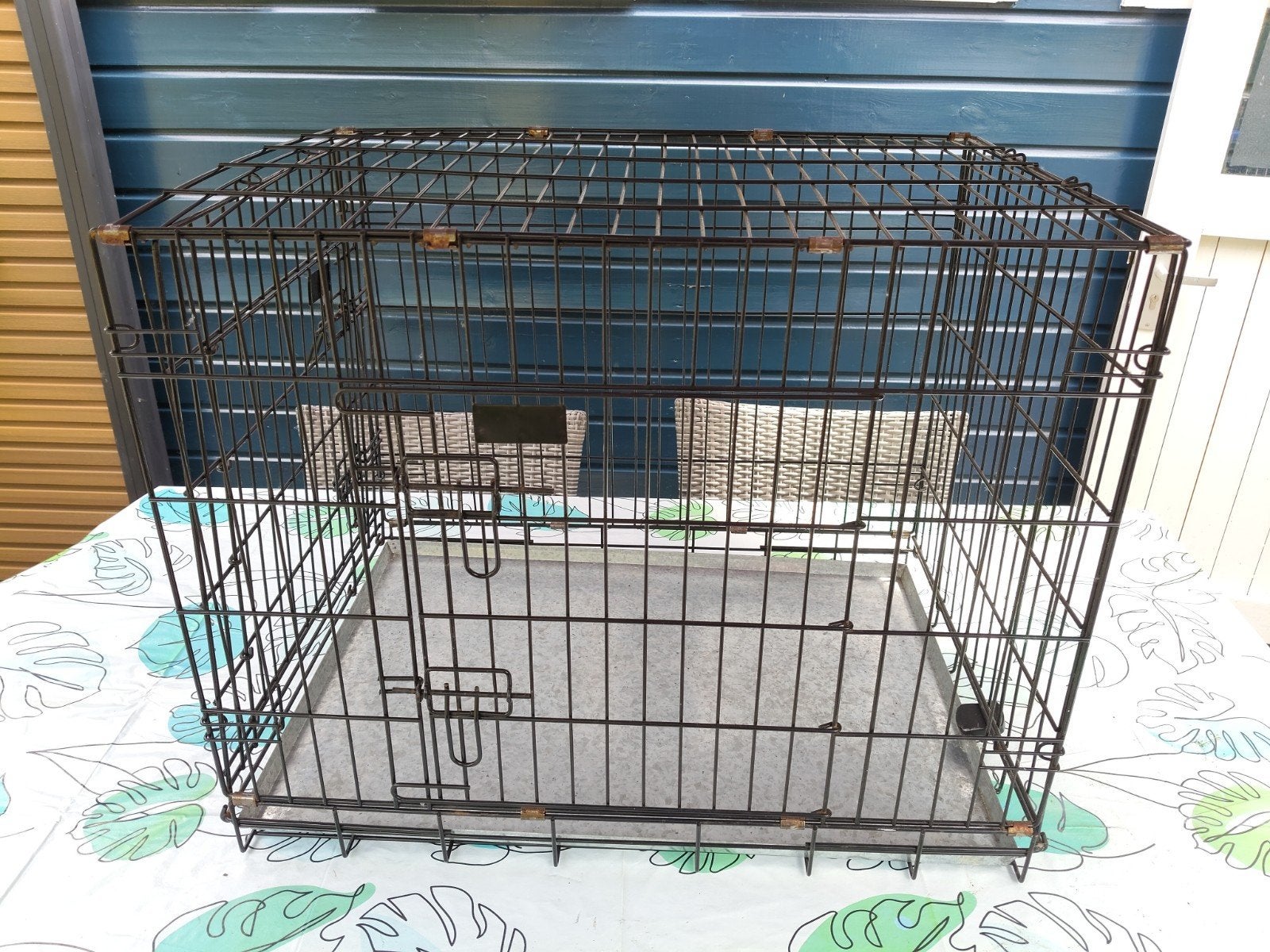 Hondenbench TE KOOP!!! L76 B54 H60 ZEER GOEDE STAAT!!, Ophalen, Zo goed als nieuw