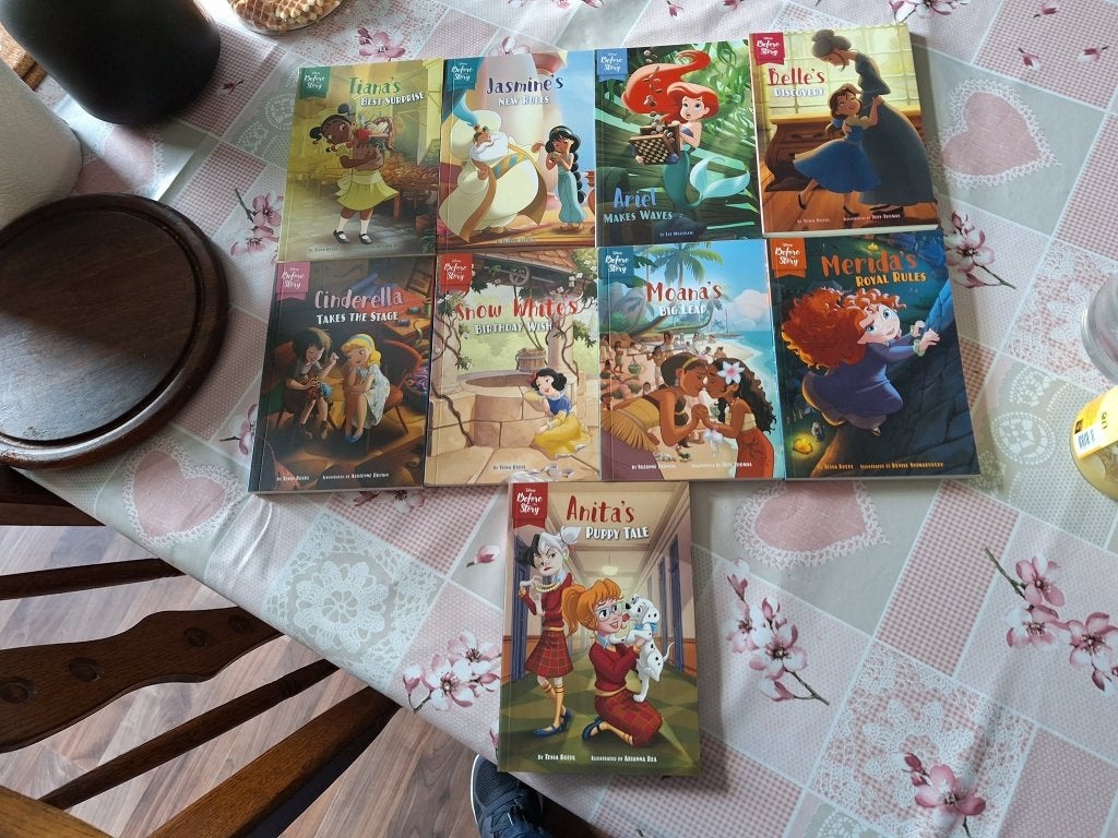 Disney Before The Story Princess Beginnings boeken set, Ophalen of Verzenden, Overige figuren, Zo goed als nieuw, Overige typen