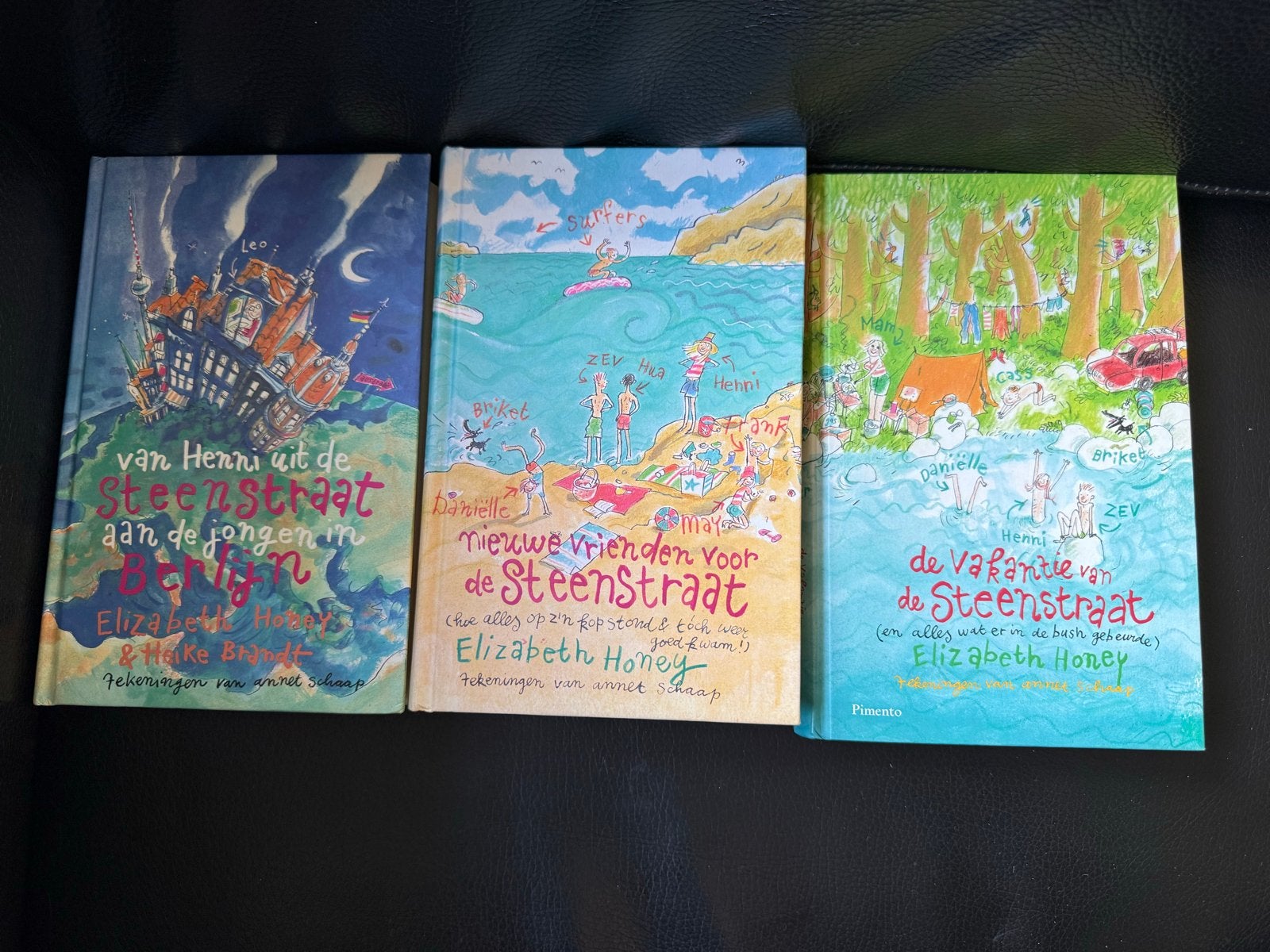 3 boeken uit de serie van de Steenstraat - nette staat, Verzenden, Zo goed als nieuw, Fictie algemeen