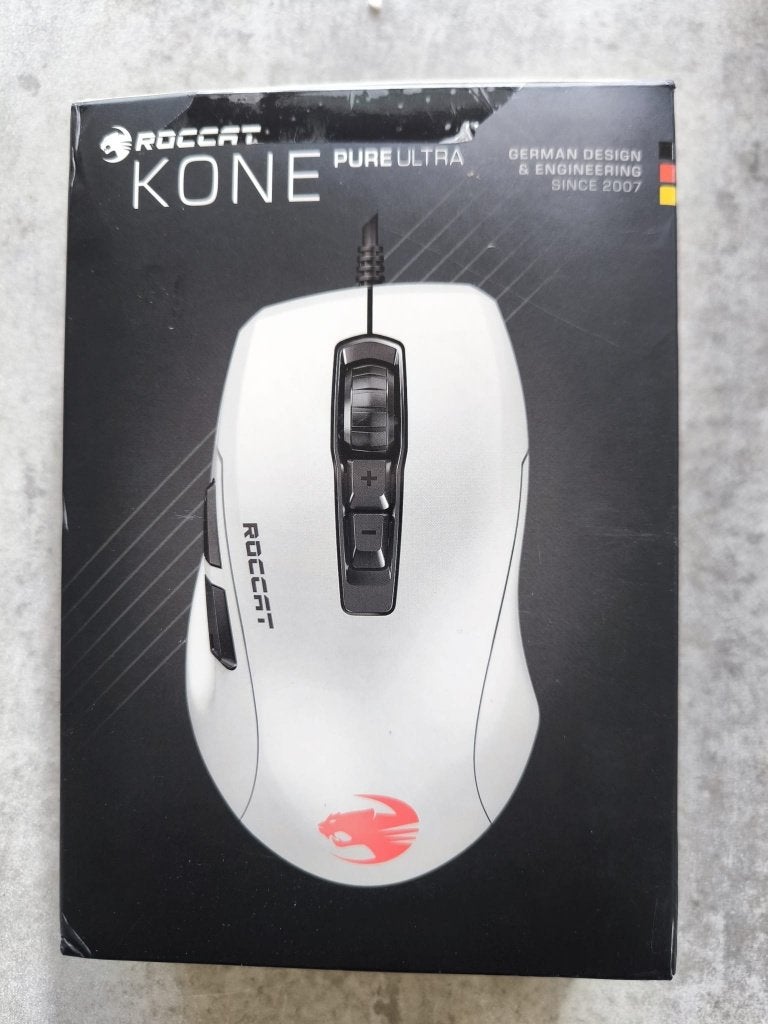 ROCCAT Kone Pure Ultra muis Optisch 16000 DPI, Rechtshandig, Muis, Gaming muis, Nieuw