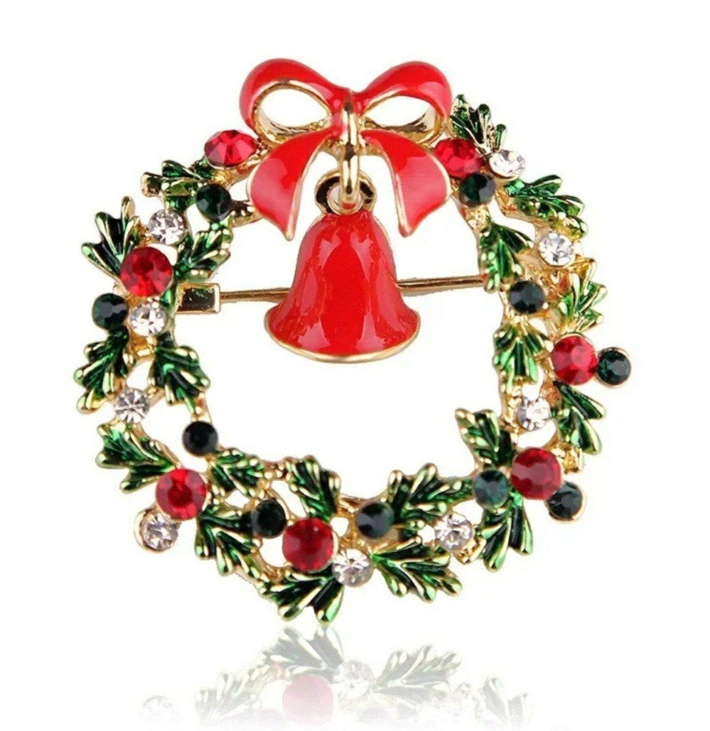 Nieuwe Kerst Krans Broche. Voor 7,99 Verzendkosten 1,40, Ophalen of Verzenden, Nieuw, Overige materialen