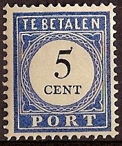 Nederland Port 19 ongebruikt 1894, Postzegels en Munten, Postzegels | Nederland, Ophalen of Verzenden, T/m 1940, Postfris
