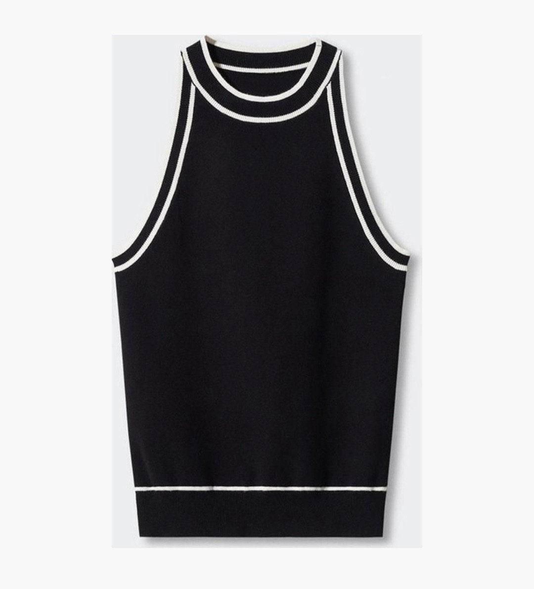 Mango top XS zwart wit, Kleding | Dames, Tops, Mango, Zwart, Nieuw, Ophalen of Verzenden