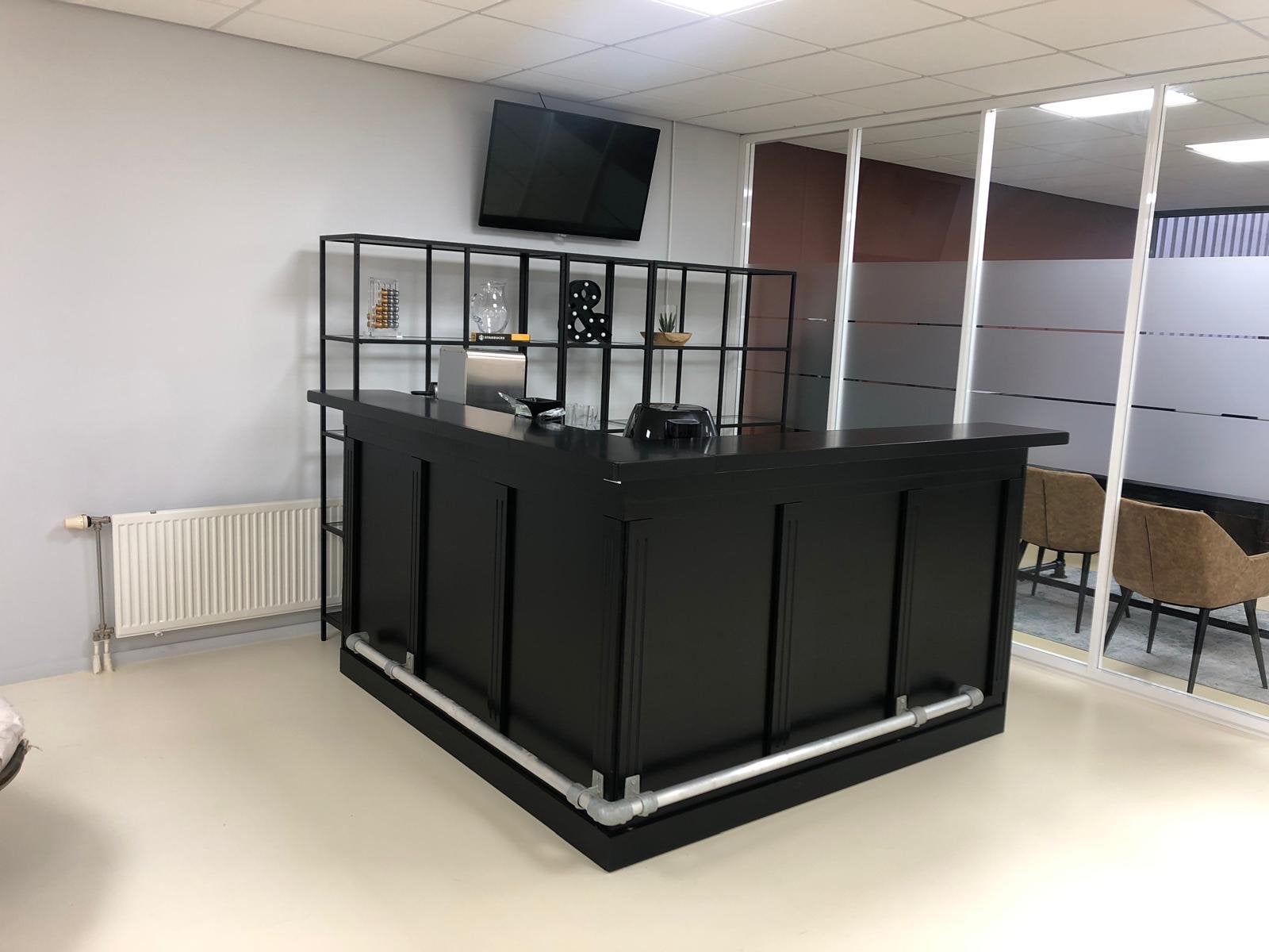 Mancave bar 3x3 meter hoek, Ophalen, Gebruikt