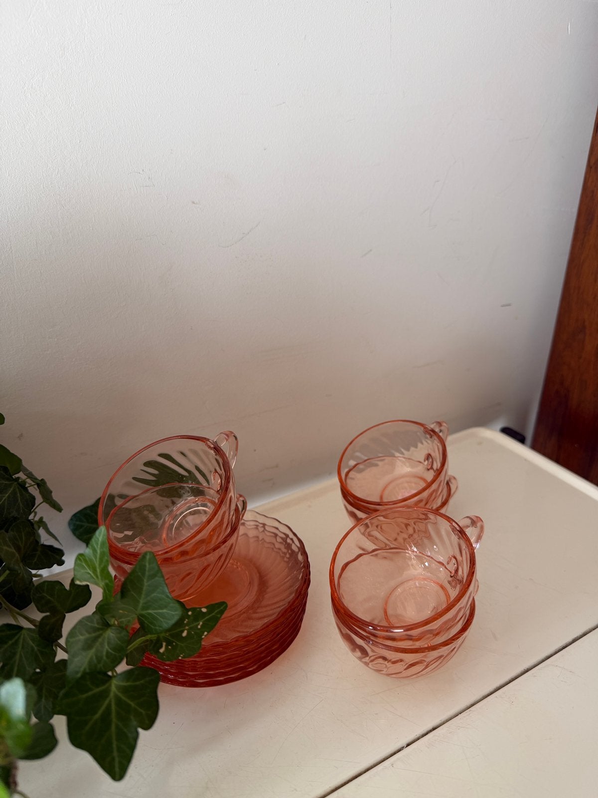 Arcoroc espresso kop en schotels, Ophalen of Verzenden