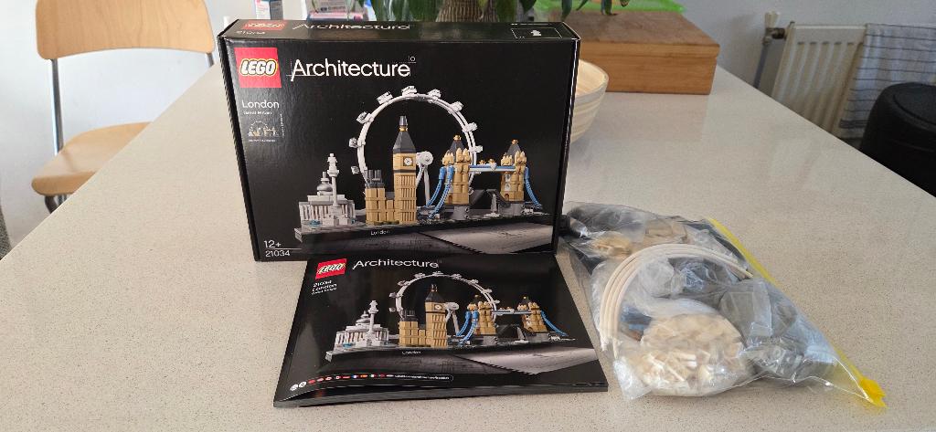 Lego Architecture Londen (21034), Compleet, Lego, Architecture, Ophalen of Verzenden