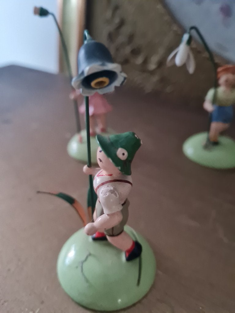 Hand gemaakt jongetje lederhosen Ertsgebergte, Heikant 21 Kaatsheuvel, Gebruikt, Belle Vieille Brocante, Ophalen of Verzenden
