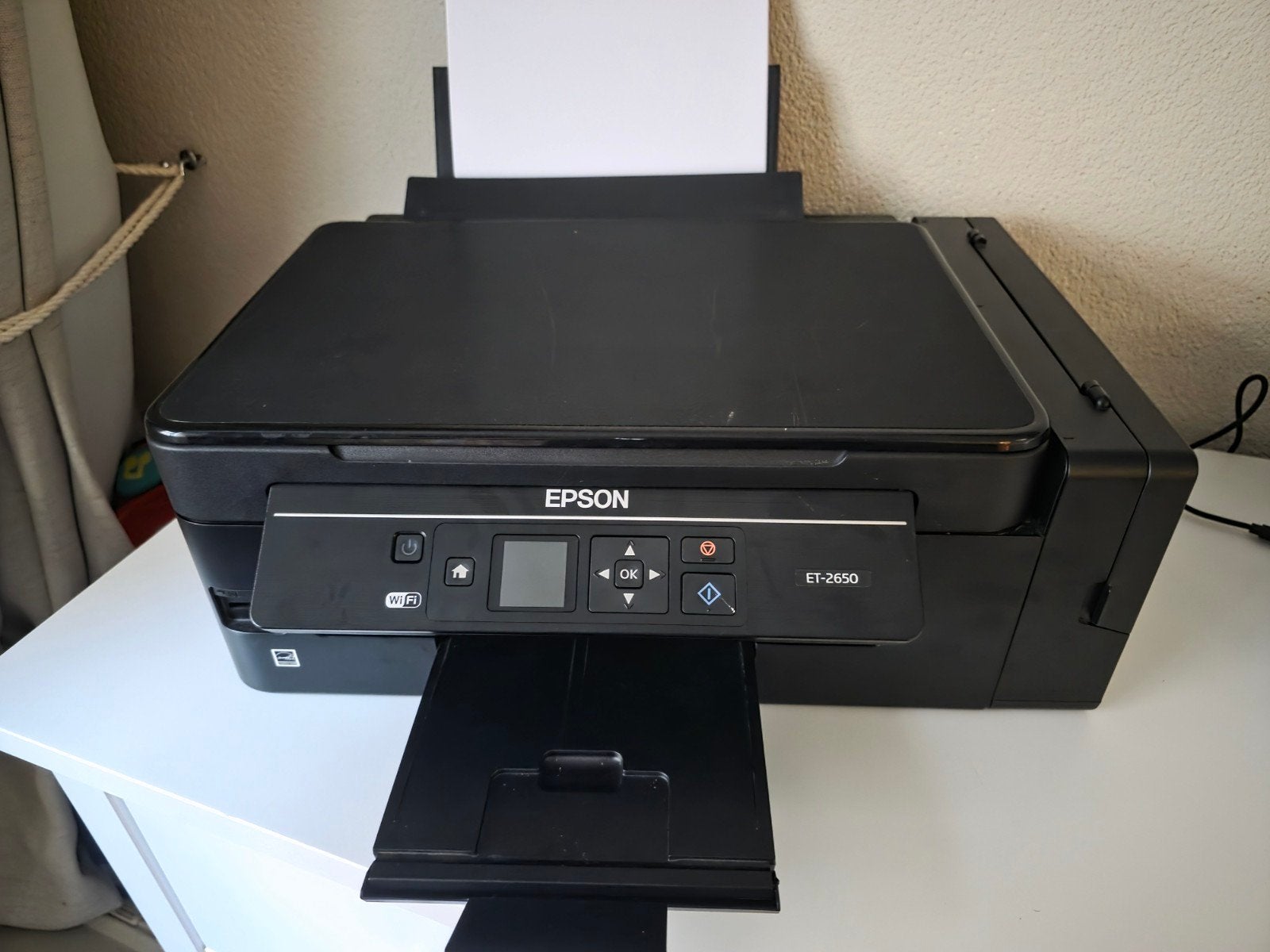 Epson ET-2650 All-in-One Printer - Zwart, Gebruikt, Computers en Software, Gebruikt, Epson ET-2650, All-in-one, Draadloos