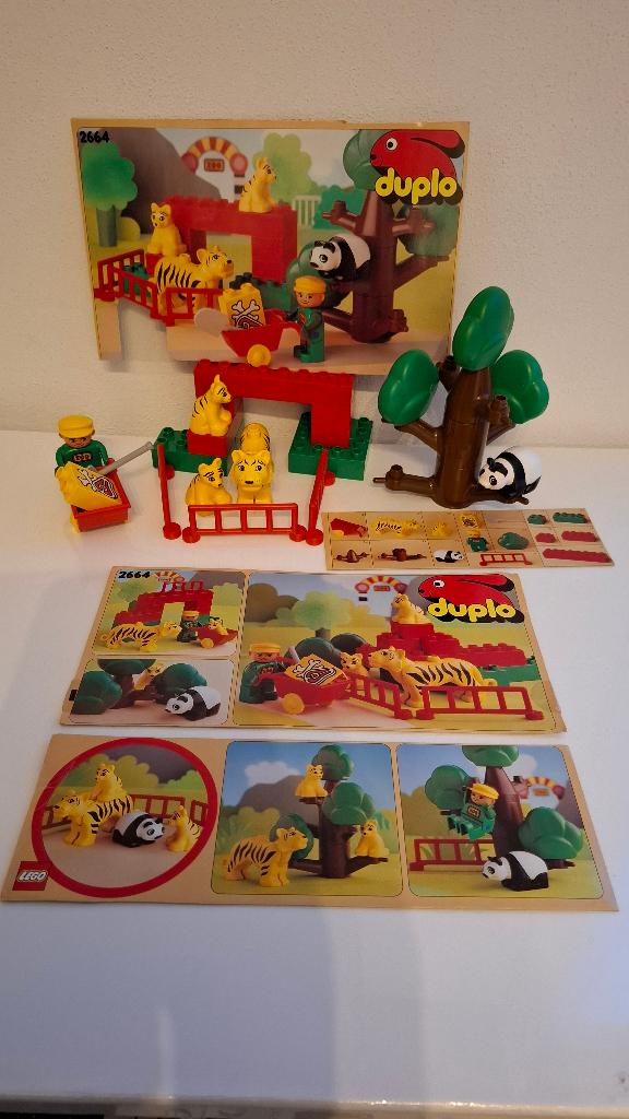 Duplo dierentuin 2664, Ophalen, Zo goed als nieuw, Duplo