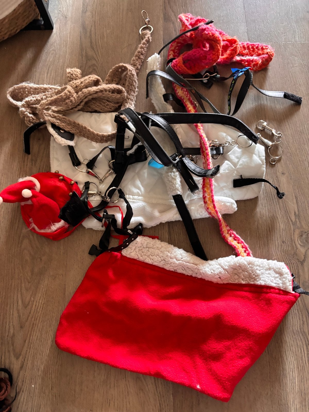 Hobby Horse Set met Accessoires - Diverse Kleuren, Ophalen, Gebruikt, Jongen of Meisje