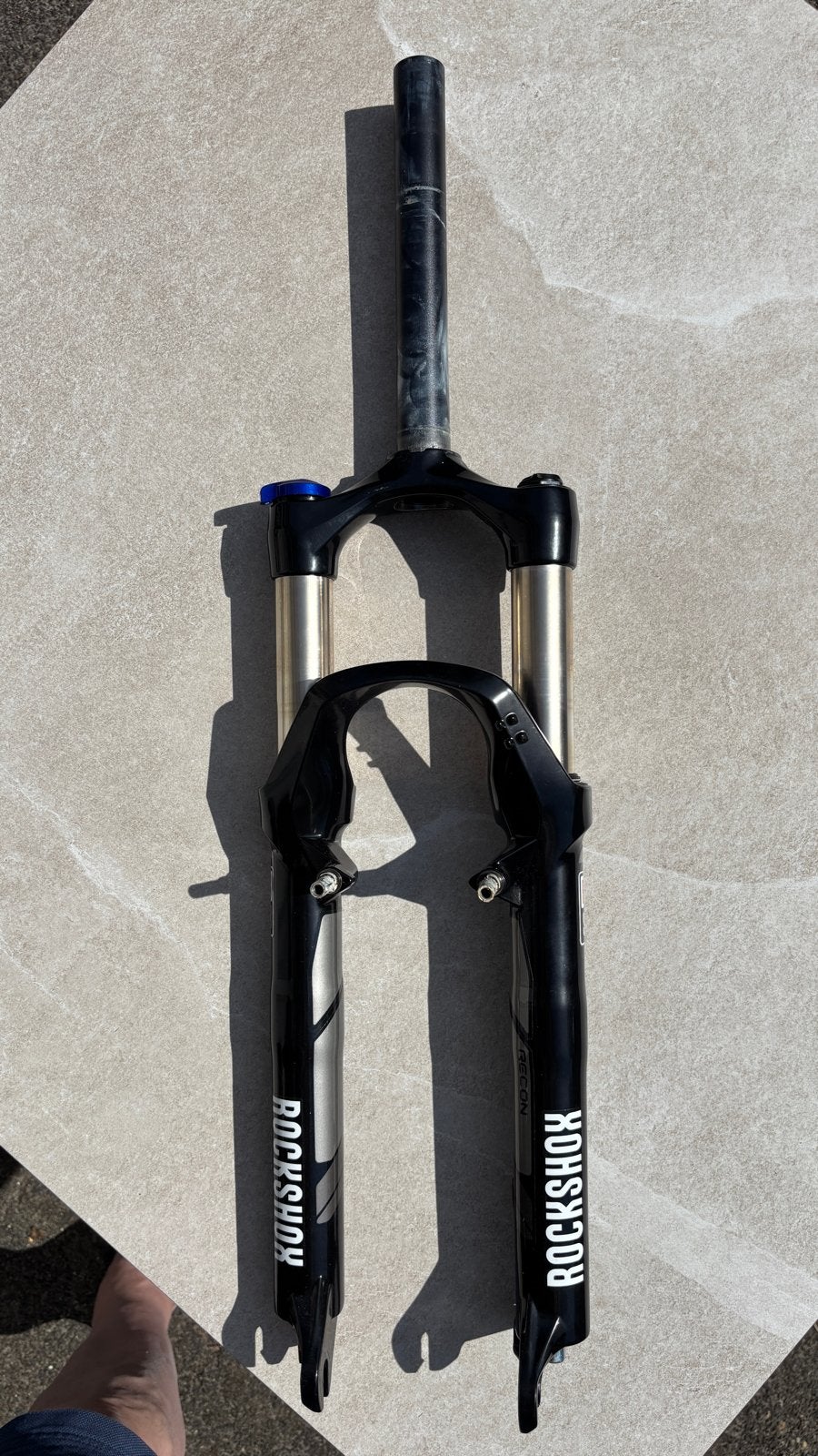 RockShox Recon TK Silver 26" Voorvork 100mm Solo Air, Gebruikt, Verzenden, Voorvork, Aluminium