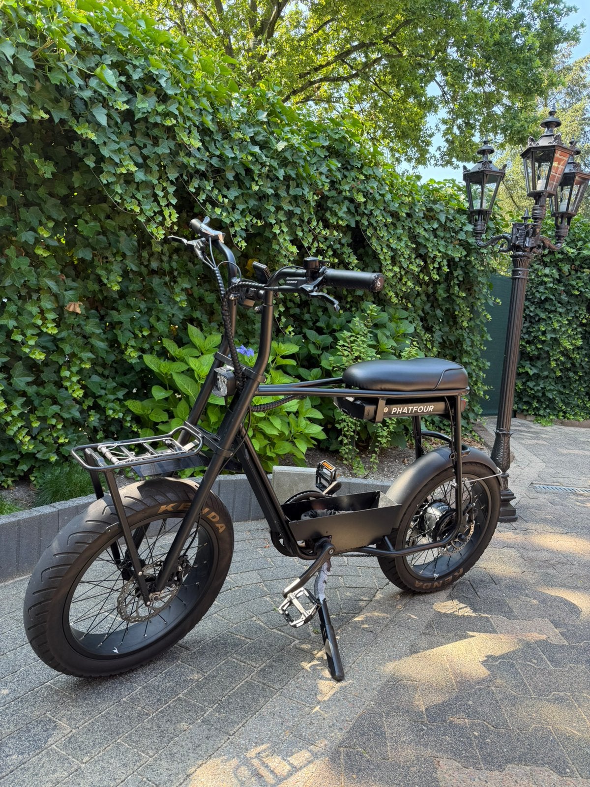 Te koop: Originele Phatfour Fatbike, Zo goed als nieuw, 59 cm of meer, 30 tot 50 km per accu, Ophalen